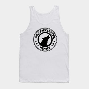 Wolf Pack Lifetime Membership Tank Top